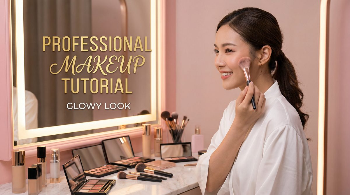 17c一起草美妆视频教程